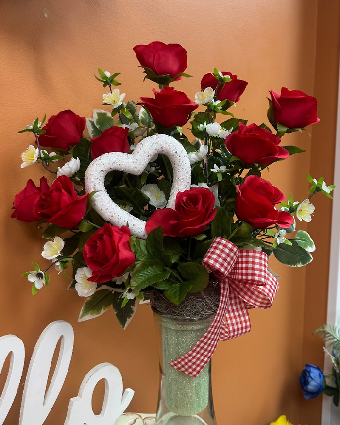 Holiday Flower Placement